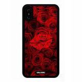 iPhone X Case, Love Case, Cowcool Ultra Thin Soft Silicone Case for Apple iPhone 10 - Rose Camo Lip