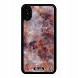 iPhone X Case, Marble Pattern Case, Cowcool Ultra Thin Soft Silicone Case for Apple iPhone 10 - Camo Brown Marble Texture