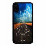 iPhone X Case, Scenery Case, Cowcool Ultra Thin Soft Silicone Case for Apple iPhone 10 - The Road Hope Let'S Run Away